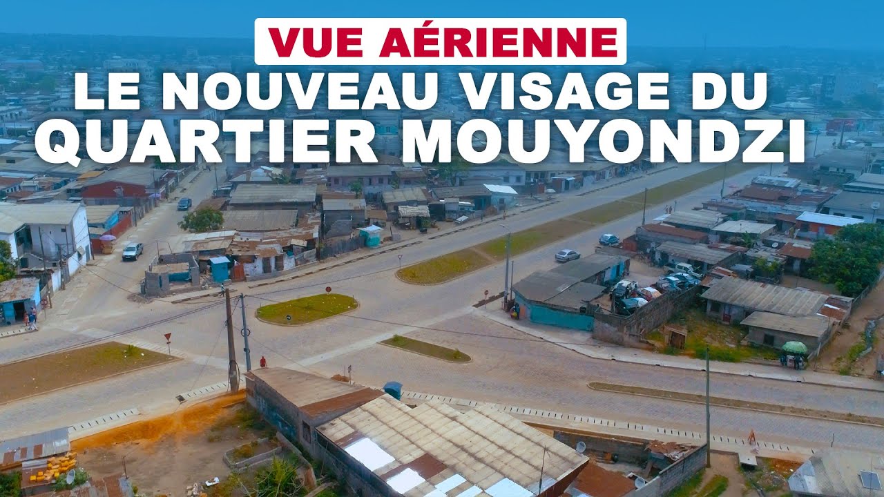 Découvrir PointeNoire Quartier Mouyondzi en drone République du