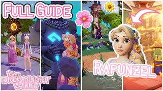 How to Get Rapunzel | Full Guide The Ancient Door, The Sundial, The Tower | Disney Dreamlight Valley