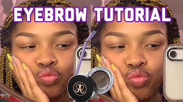 EYEBROW TUTORIAL (beginner friendly) || ft. anastasia dipbrow