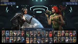 Injustice 2 Catwoman VS Poison Ivy