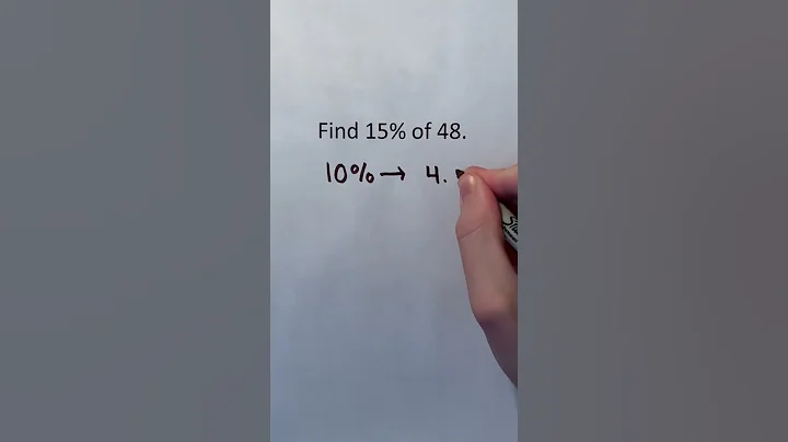 Here’s a Percent Hack That You NEED To Know #Shorts #math #maths #mathematics #hack #trick