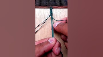 Tutorial #macrame #diy #frindship #hechoamano #pulseradehilo #shortvideo