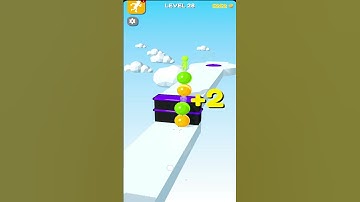 Stack Rider 🟡🔴🔵 - Android/iOS || Level 28 #shorts