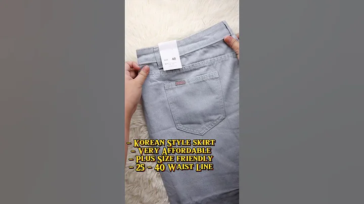Plus Size Denim Skirt 🖤 #plussizefashion