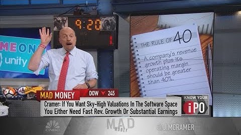 Jim Cramer reacts to Unity stock market debut: 