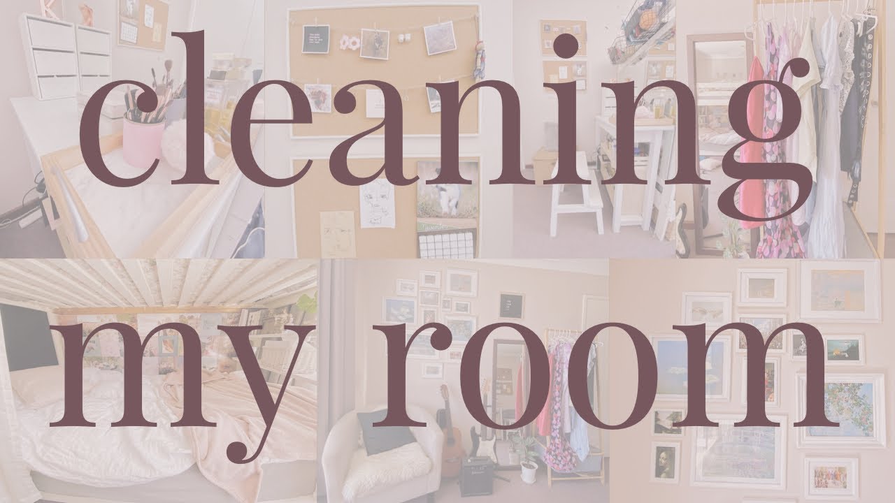 basically just cleaning my room...