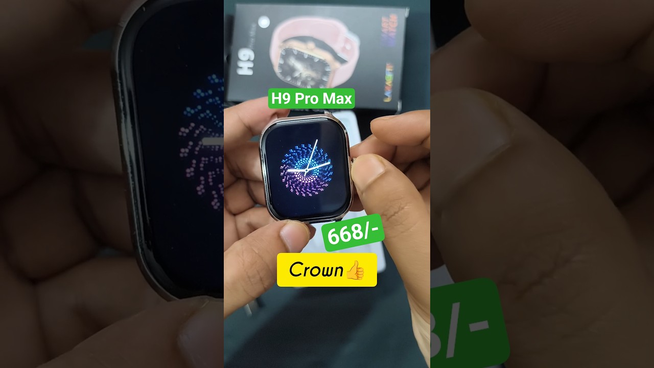 Techio H9 Pro Max Smart Watch || Best Budget SmartWatch 2026 || Best Smart watch Under 1000