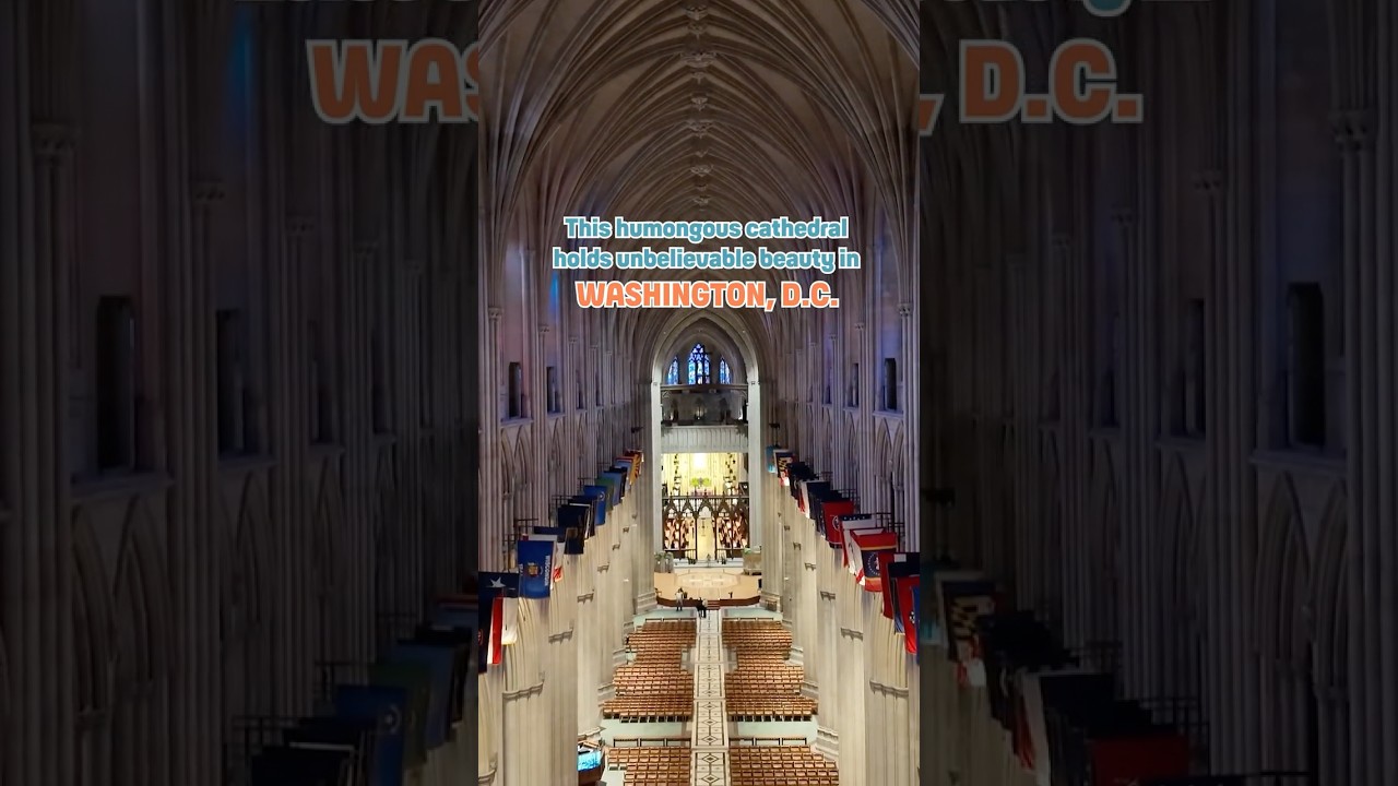 The 6th Largest Cathedral in the WORLD Is in D.C. 😲🏛️