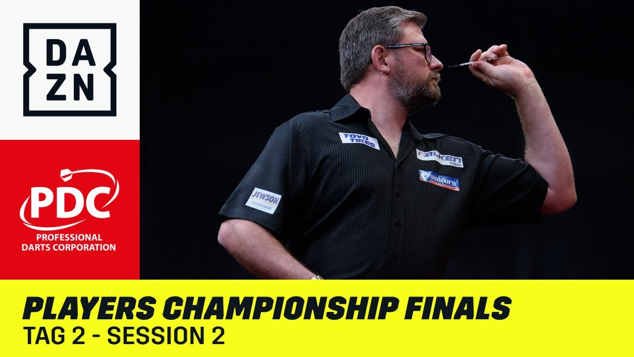 Die Viertelfinals stehen fest Players Championship Finals Tag 2 - Session 2 DAZN