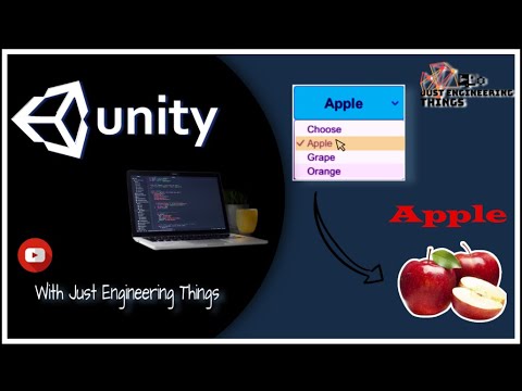 Display and Change Colors of Dropdown items in UNITY! - YouTube