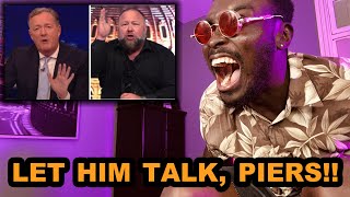 PIERS MORGAN VS ALEX JONES [REACTION] - This is not a debate!