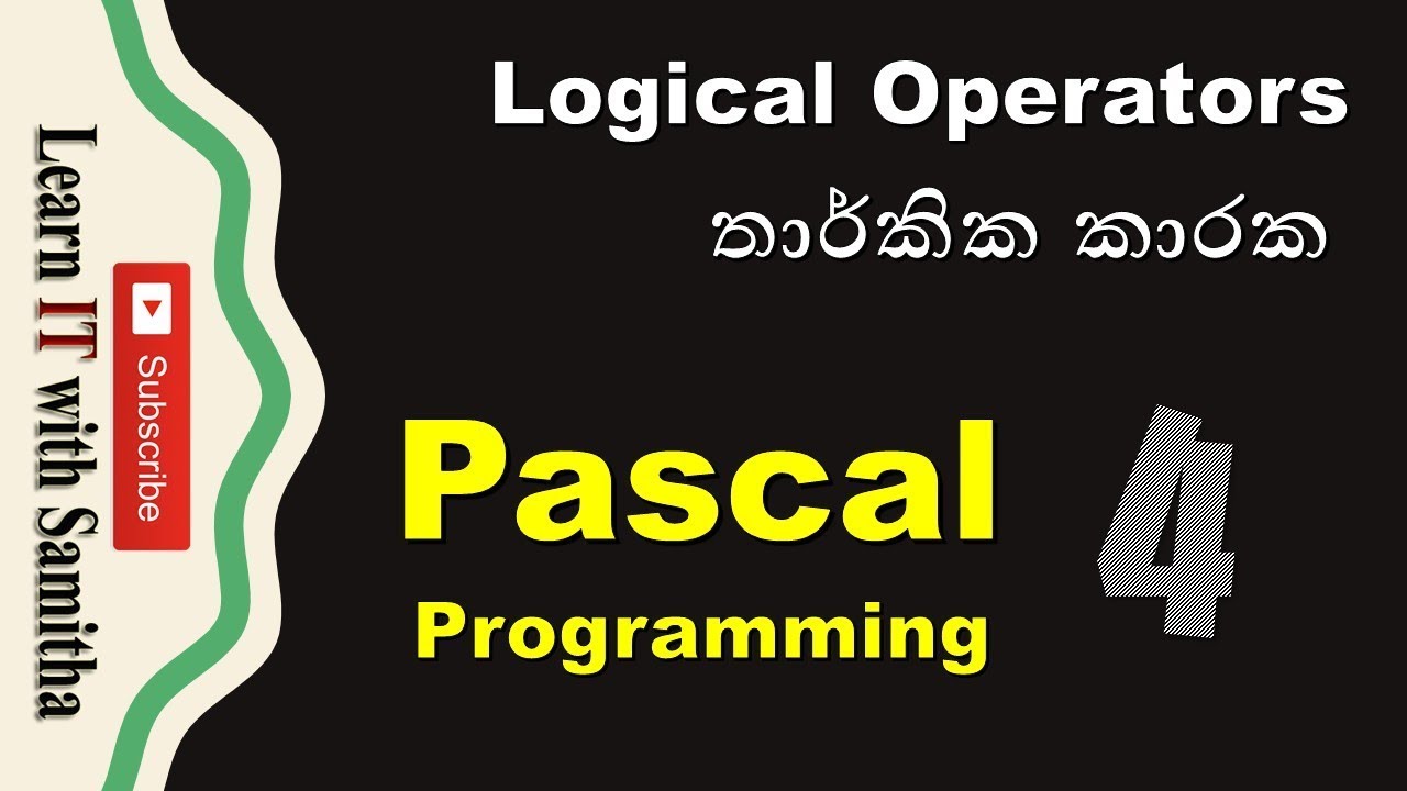 Pascal programming sinhala 4 - YouTube