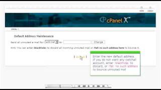 Creating a default (catchall) email account