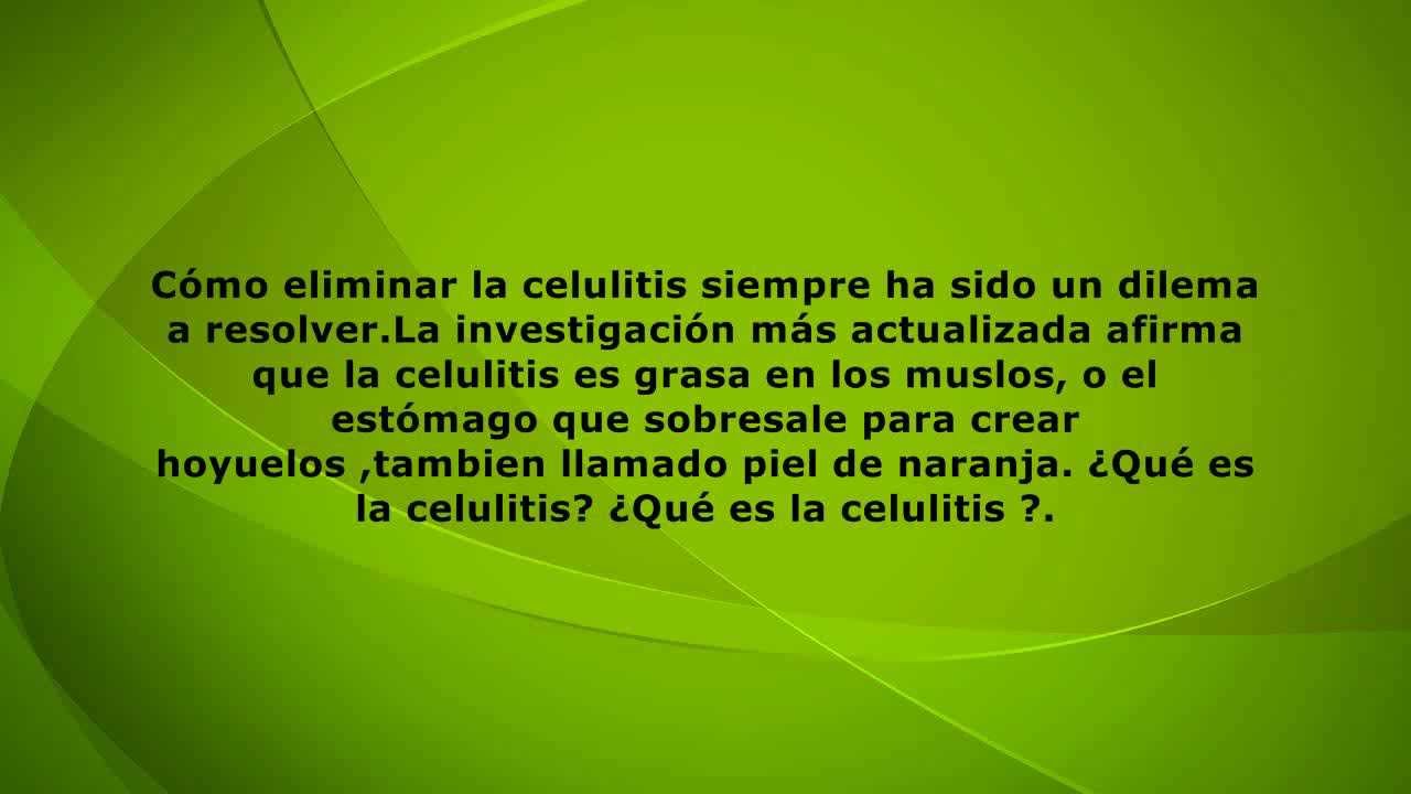 como eliminar la celulitis de la cola Como Eliminar La Celulitis