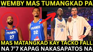 Imposibleng 7’4 lang si Wemby! Mas MATANGKAD pa kay Tacko Fall na 7’7 kapag Nakasapatos!