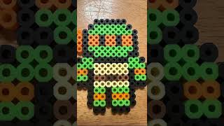 Who’s your favorite ninja turtles? 💚 #perlerbead #pixelart #shortsviral #shorts #ninjaturtles #art