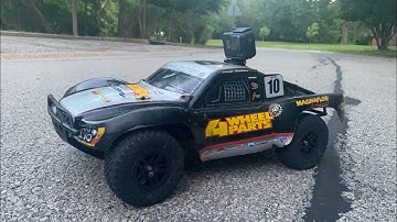 Traxxas Slash 4x4 Speed Runs On Road NIMH FPV