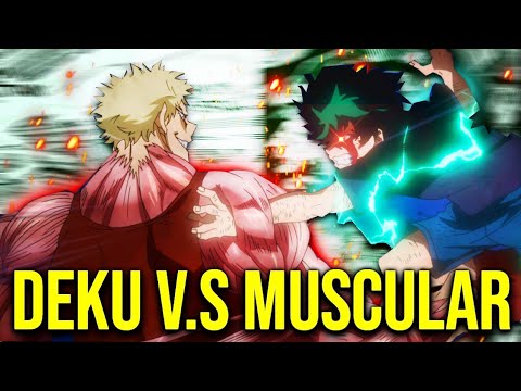 DEKU VS MUSCULAR REMATCH! - My Hero Academia Chapter 307 - YouTube