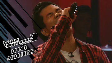 Wai Yan Tun: "သူစိမ်းတစ်ယောက်" - Blind Auditions - The Voice Myanmar Season 3, 2020