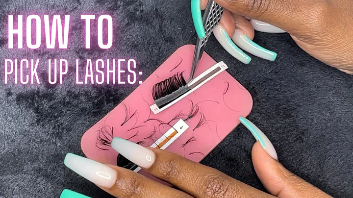 HOW TO PICK UP LASHES: CORRECTLY