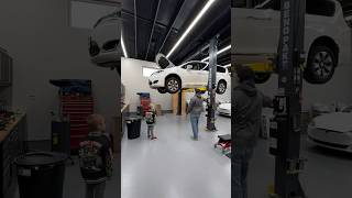2018 Chrysler Pacifica Hybrid oil change and tire swap! @BendPak makes it so much easier! #pacifica