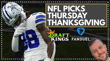 NFL DFS Picks: Thanksgiving