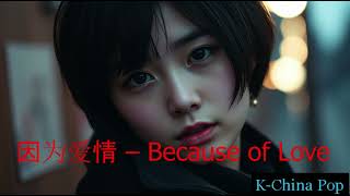 因为爱情 Because Of Love - K-China Pop S New Song . Chinese Trot ,Korean Trot Style .