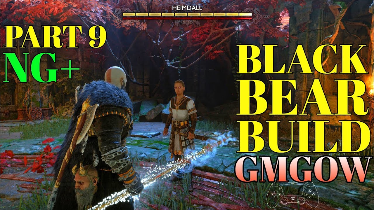 God of War Ragnarok NG+ Black Bear Build Walkthrough Gameplay Part 9