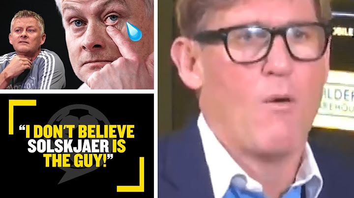 "I DON'T BELIEVE SOLSKJAER IS THE GUY!" Simon Jordan is not backing down on his views on Solskjaer 🔥