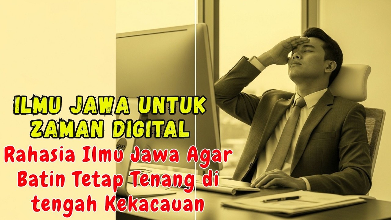 Rahasia Leluhur Jawa Menghadapi Dunia yang Penuh Kegaduhan