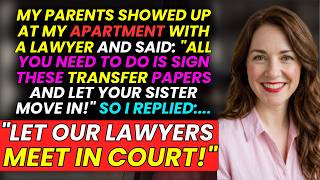 My Parents Brought a Lawyer to MY Condo and Said SIGN IT OVER TO YOUR SISTER — So I Called...