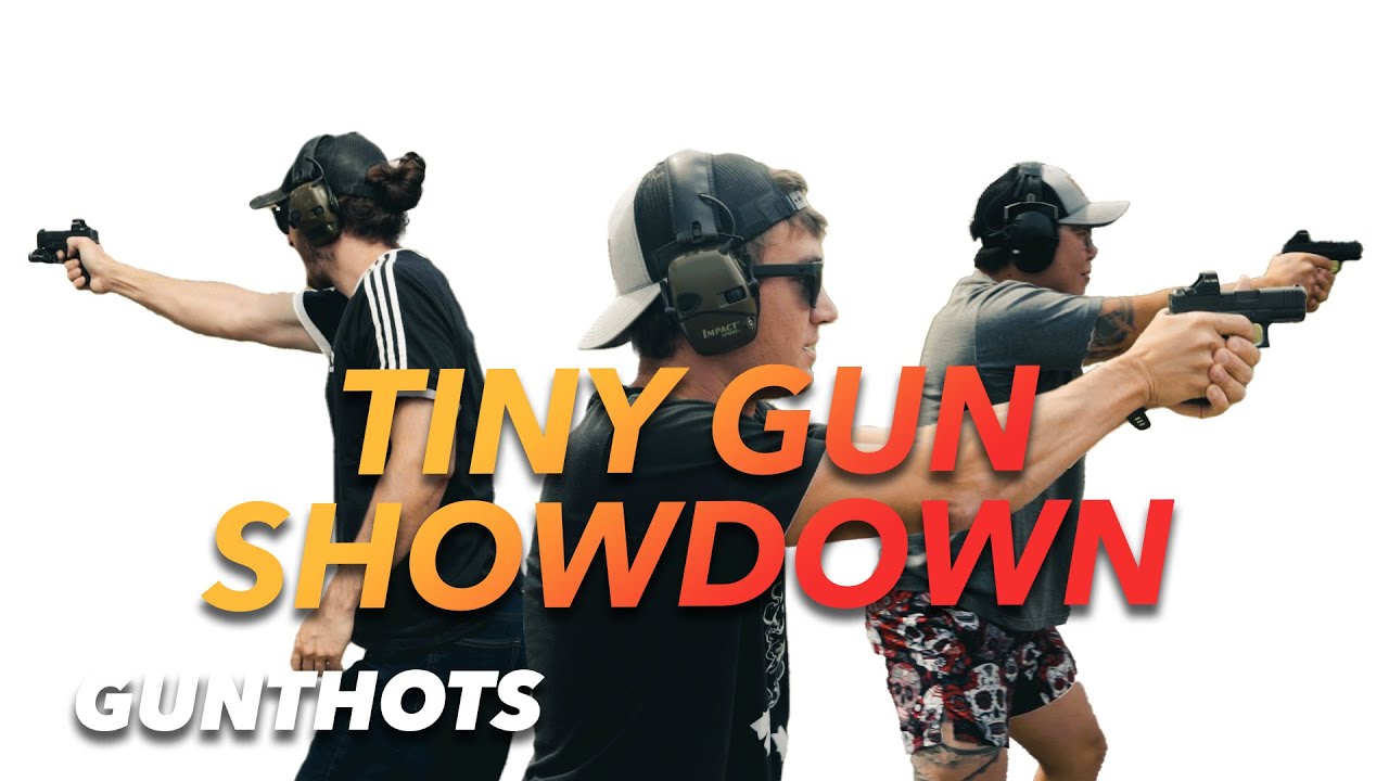 ⁣TINYGUN SHOWDOWN (P365X VS GLOCK 43X VS HELLCAT)