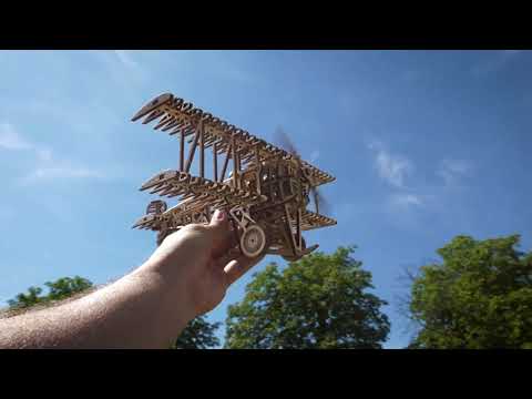 Самолет от Wood Trick - Деревянный конструктор, сборная модель Самолет от Wood Trick - Деревянный конструктор, сборная модель