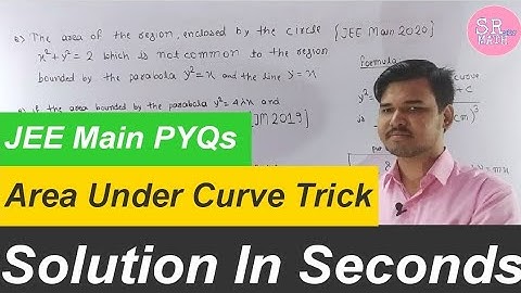 Area under curve Short-Trick | Class 12 | Application Of Integral | JEE Main & Advanced | Sujeet Sir