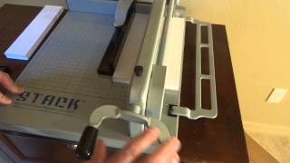 The Original STACK® S12 Paper Cutter Demo