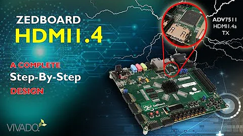ZedBoard HDMI1.4 Working #Principle with FPGA