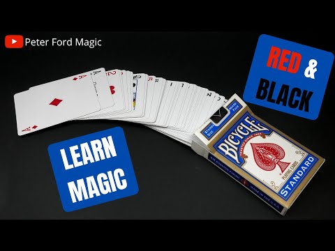 Red & Black Card Magic & Tutorial