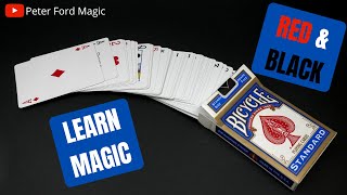 Red & Black Card Magic & Tutorial