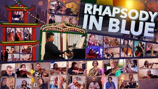 Rhapsody in Blue - Played by 14 pianists and 109 musicians around the world