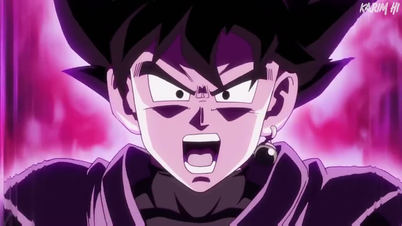 4K 60FPS Goku Black Turns Super Saiyan Rose First Time ゴクウブラック 超サイヤ人ロゼ 変身シーン 4K 60FPS Creditless