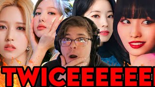 NON KPOP fan reacts Twice - Fake and True, Fan Fare, (MORE \& MORE)