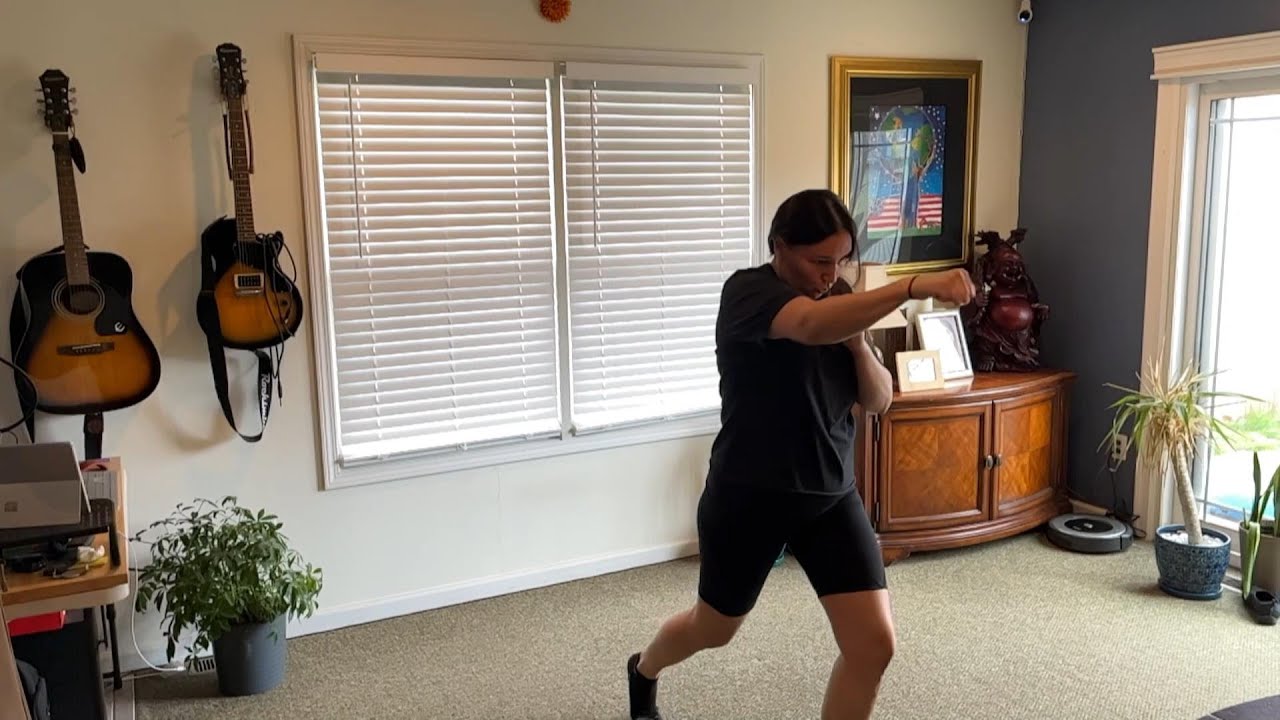 How to punch | Shadowbox to stay fit | How to kickass & win | Women's Karate