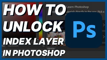How To Unlock Index Layer In Photoshop