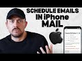 How to Schedule an Email to Send Later on iPhone (Mail App Tutorial)
