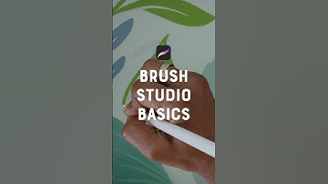 Brush Studio basics. #Procreate #digitalart #digitalartbrushes