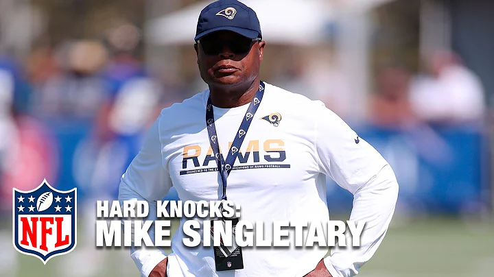 Mike Singletary Drills Rams Linebackers | Hard Kno...