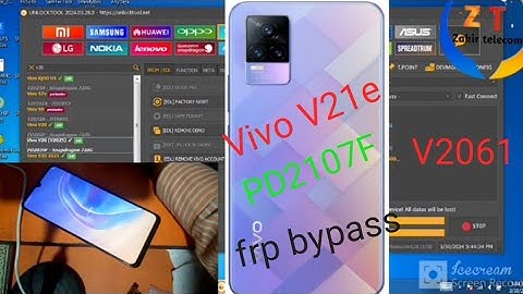 How to Vivo V21e 4g Frp bypass ( PD2107F) Vivo V2061 Frp bypass unlock tool one click