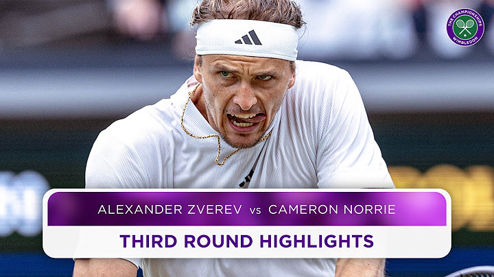 An incredible ending! | Alexander Zverev vs Cameron Norrie | Highlights | Wimbledon 2024