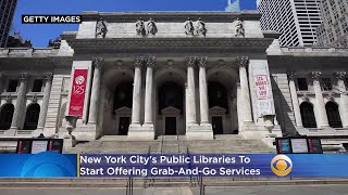 New York City's Public Libraries To Start Offering Grab-And-Go Services