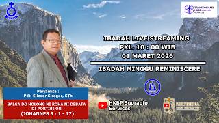 Ibadah Bhs. Batak HKBP SUPRAPTO Minggu Reminiscere 01 Maret 2026 Pkl 10.00 WIB [LIVE]